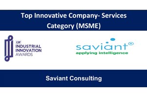 Saviant Consulting - Top Innovative Company- Services Category (MSME)